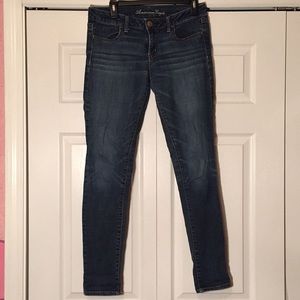 American Eagle Mid Rise Skinny Jeans